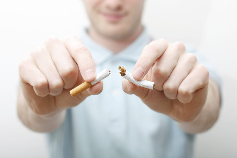 Quit Smoking & crushing cigarettes